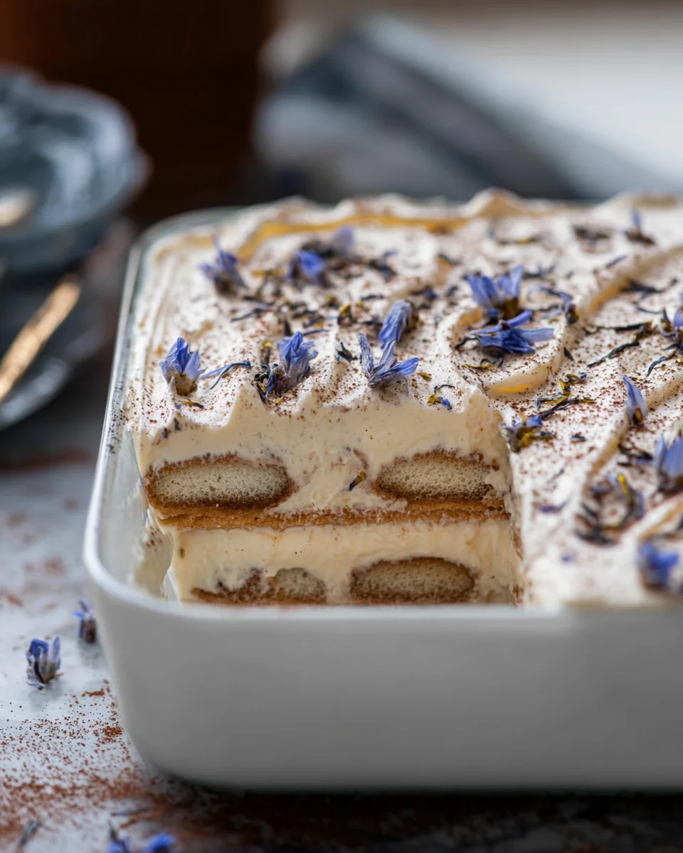 Earl Grey Infused Tiramisu Delight