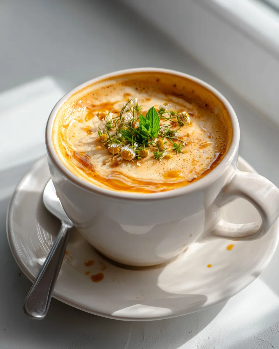 Delicious Beef Chamomile Honey Latte Recipe for Cozy Evenings