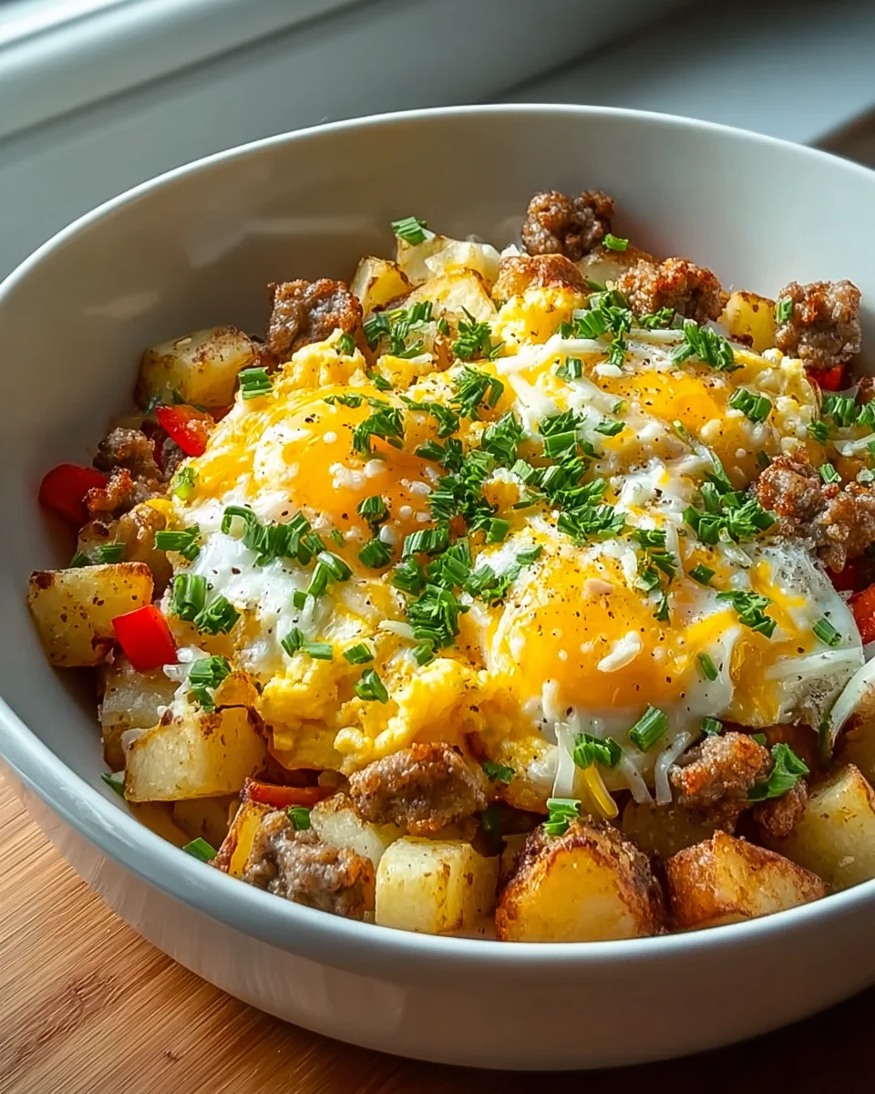 Beef and Potato Breakfast Bowls