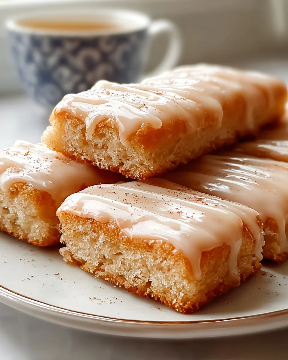Soft Baked Maple Donut Bars