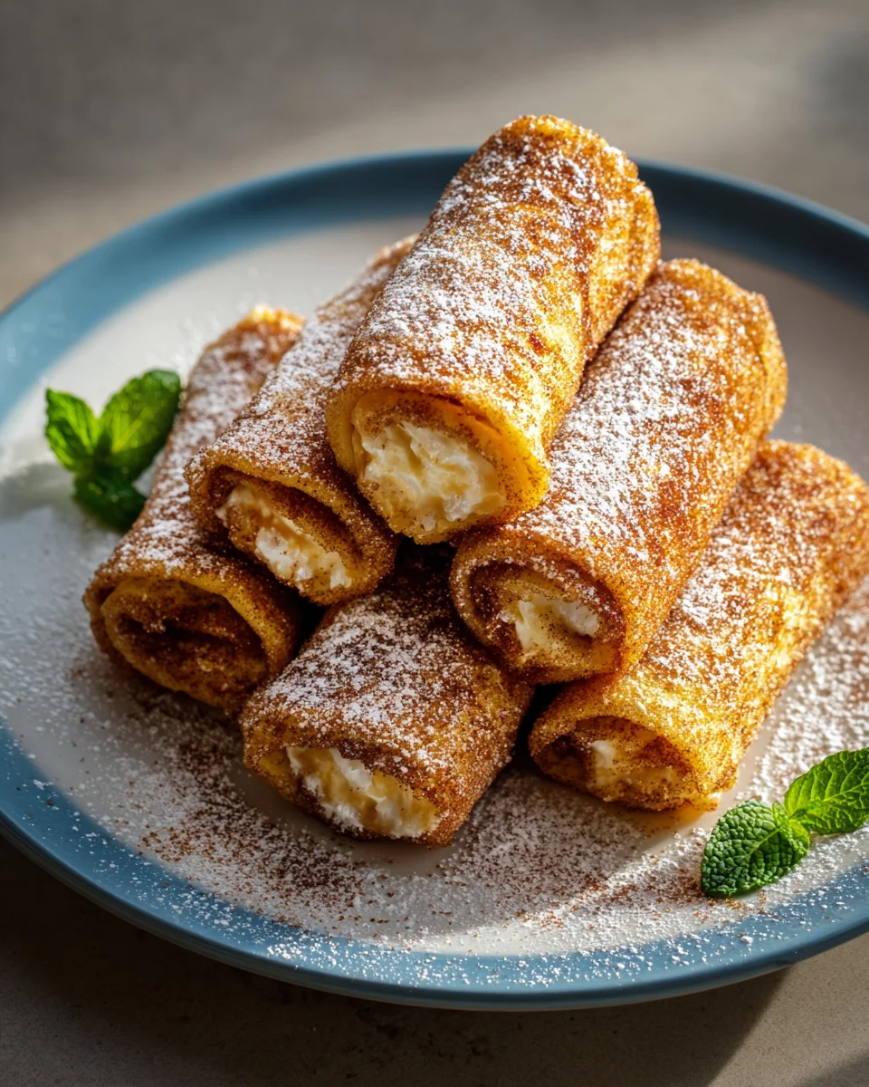 Delicious Cinnamon Sugar French Toast Roll Ups Recipe