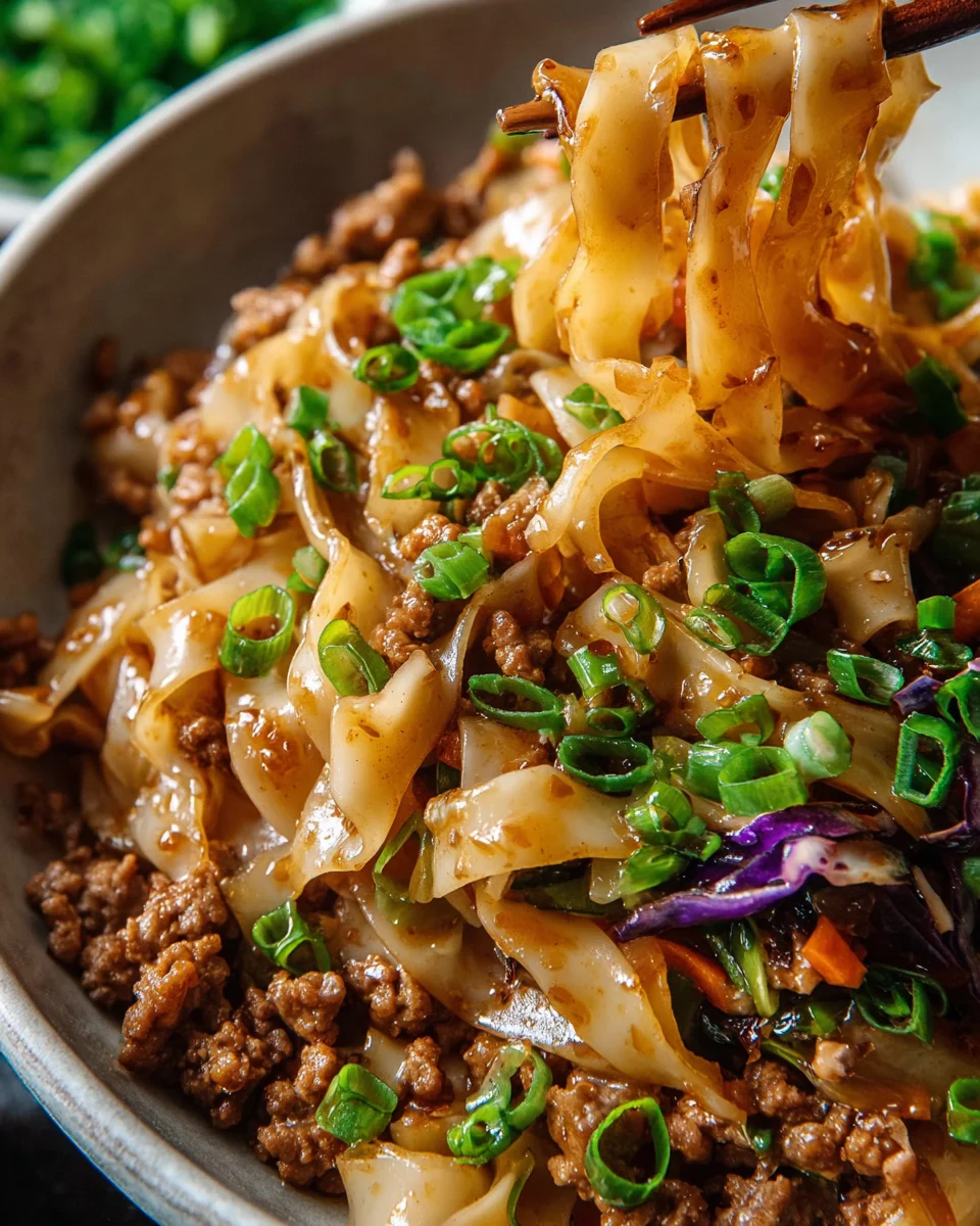 Delicious Beef Potsticker Noodle Bowl Recipe You'll Love!