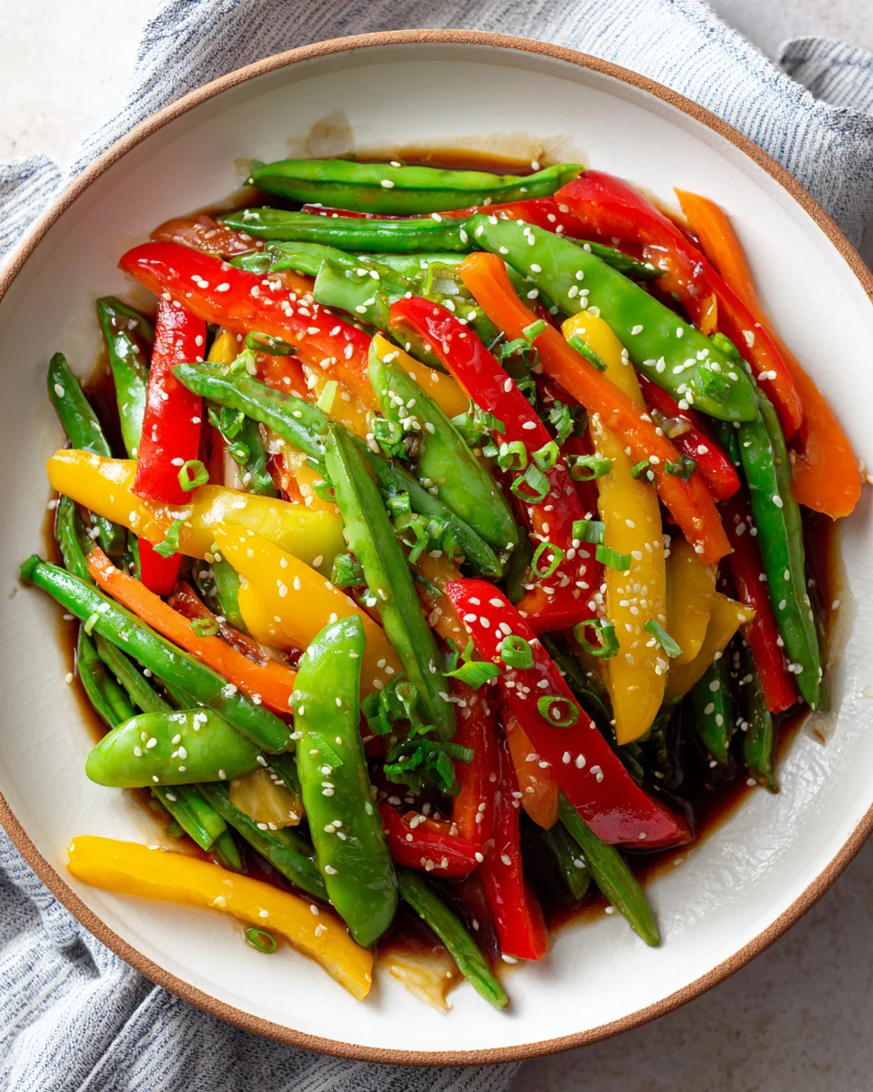 Savory Soy-Sautéed Garden Veggies