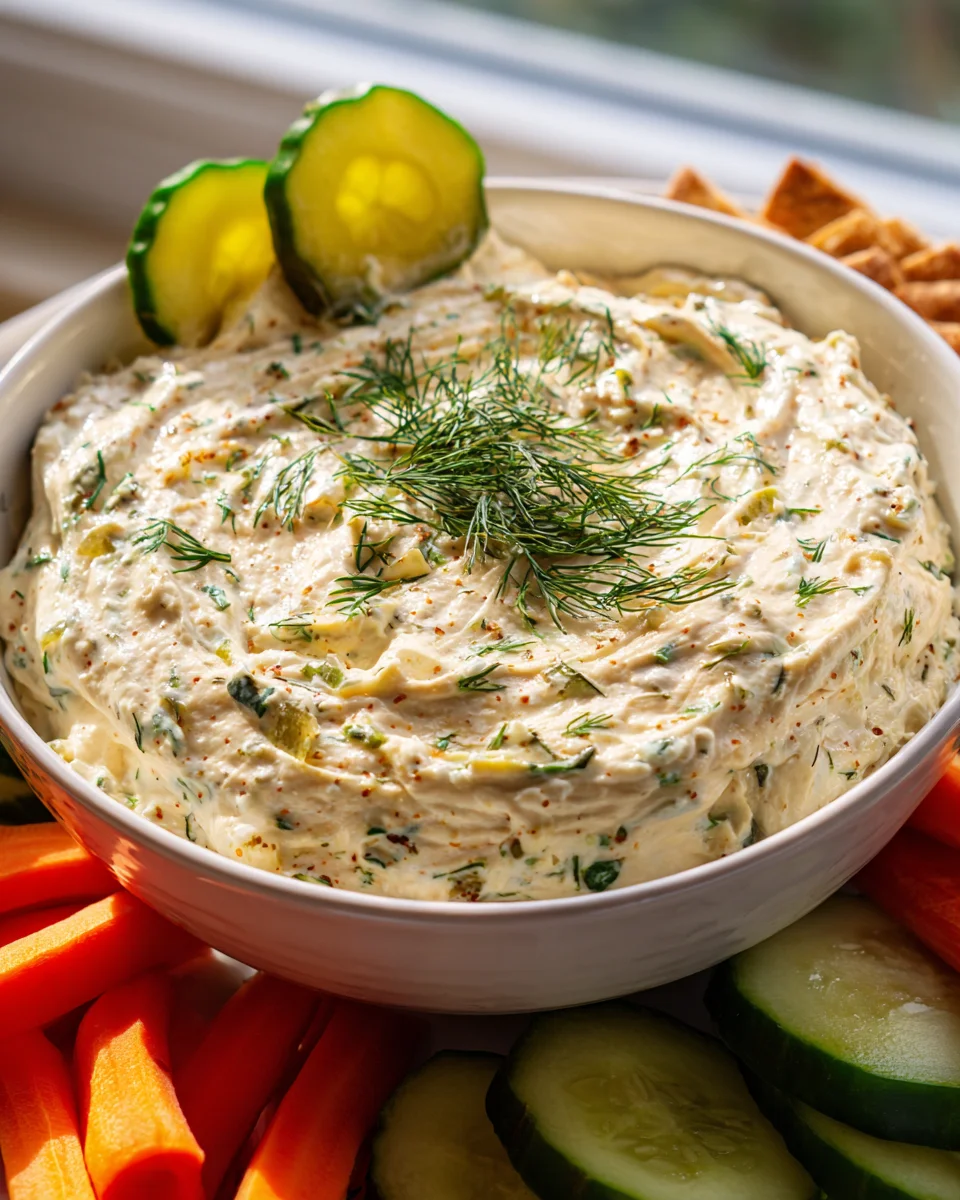 Creamy Garlic Pickle Dip Recipe: Easy & Delicious Appetizer