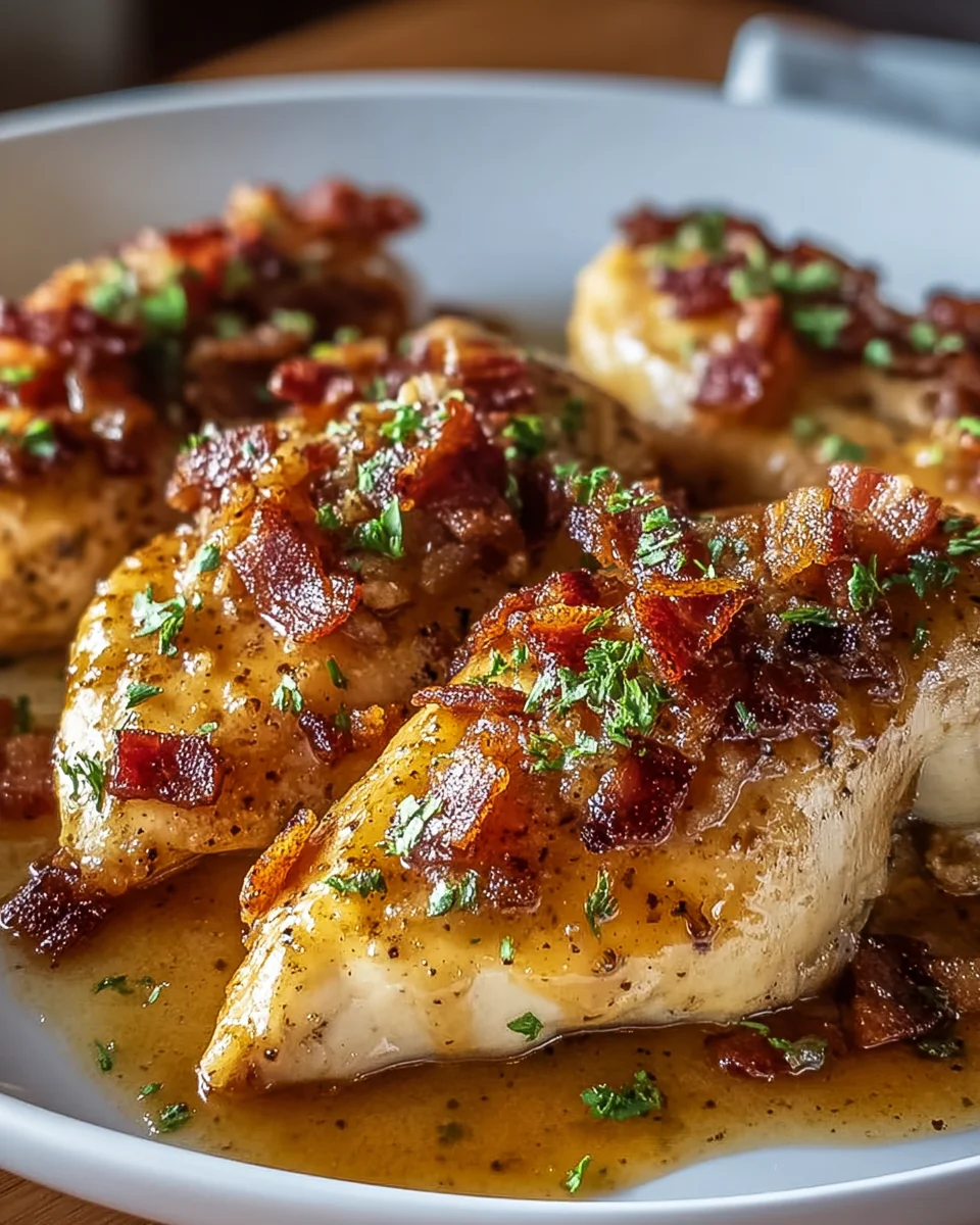 Maple Garlic Beef Bacon Chicken