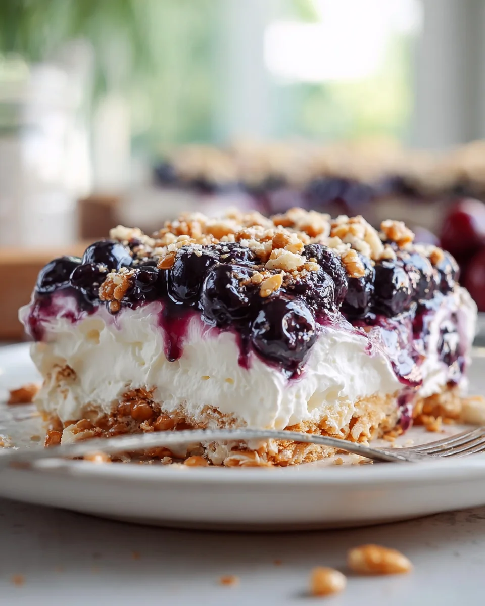 Delicious Blueberry Pretzel Salad Recipe for Summer Treats