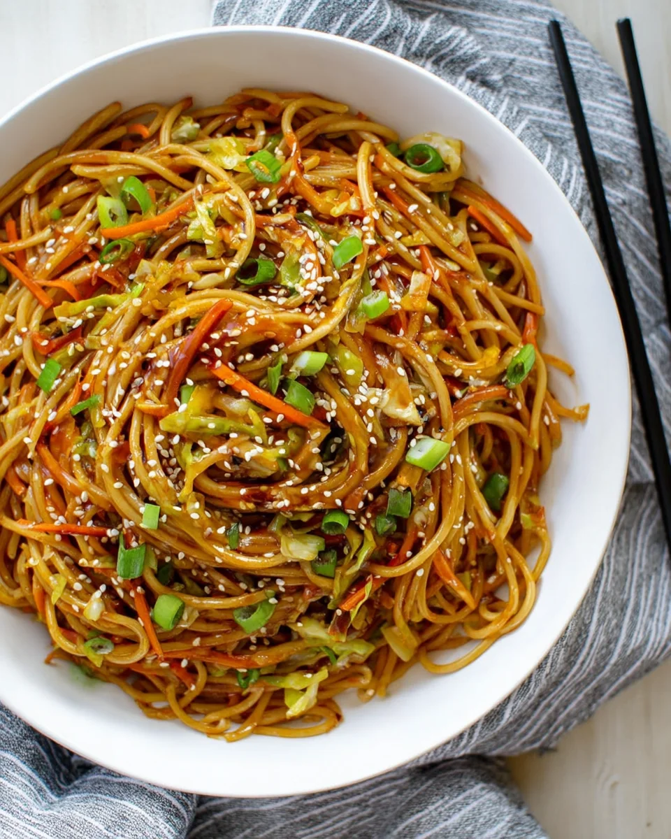 Beef Teriyaki Noodles