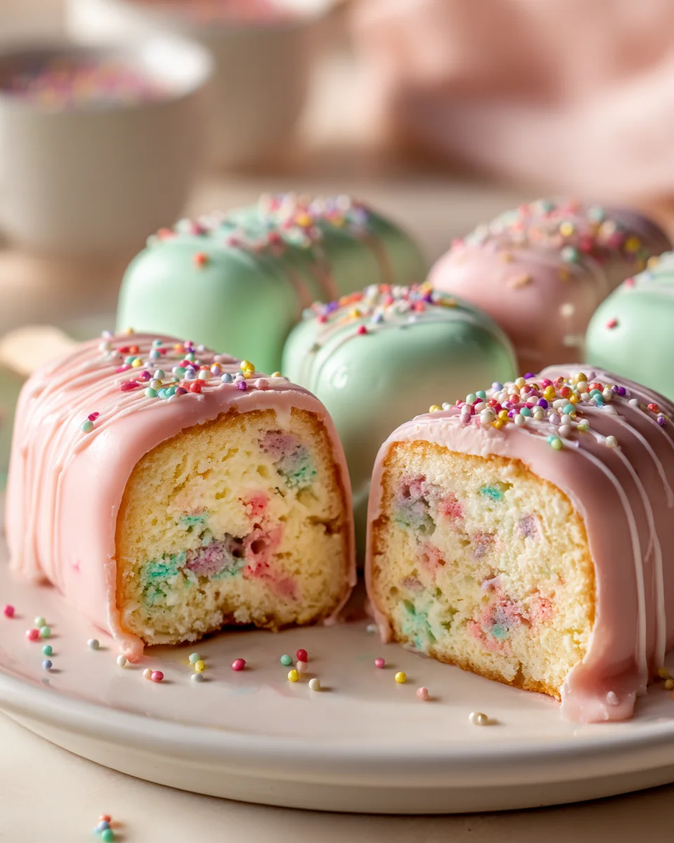 Delicious Funfetti Pastel Cakesicles for Any Celebration