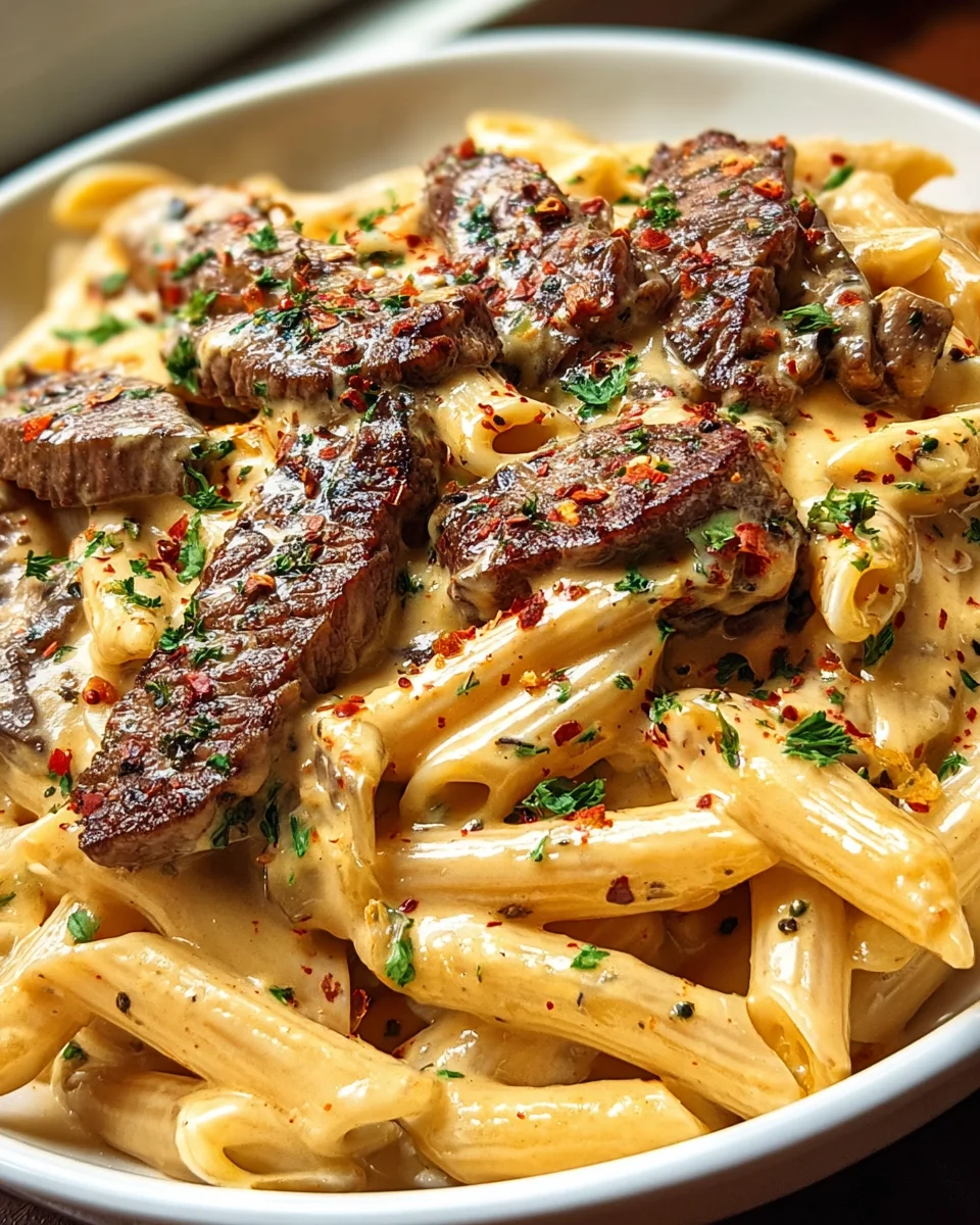 Creamy Cajun Steak Penne Pasta Recipe for a Bold Flavor Burst