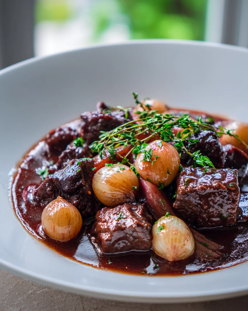Delicious Beef Bourguignon with Pearl Onions Recipe to Try