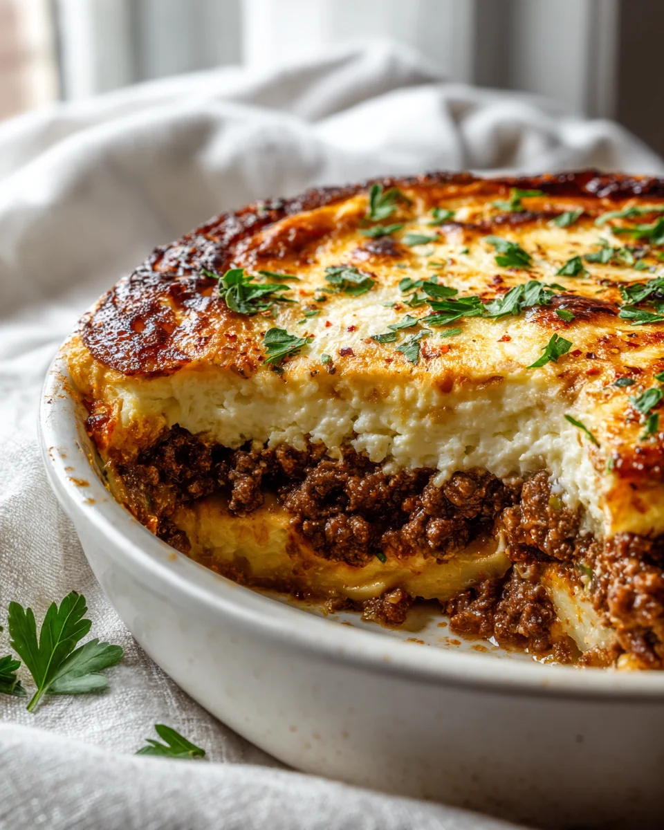 Heavenly Low-Carb Cauliflower Moussaka