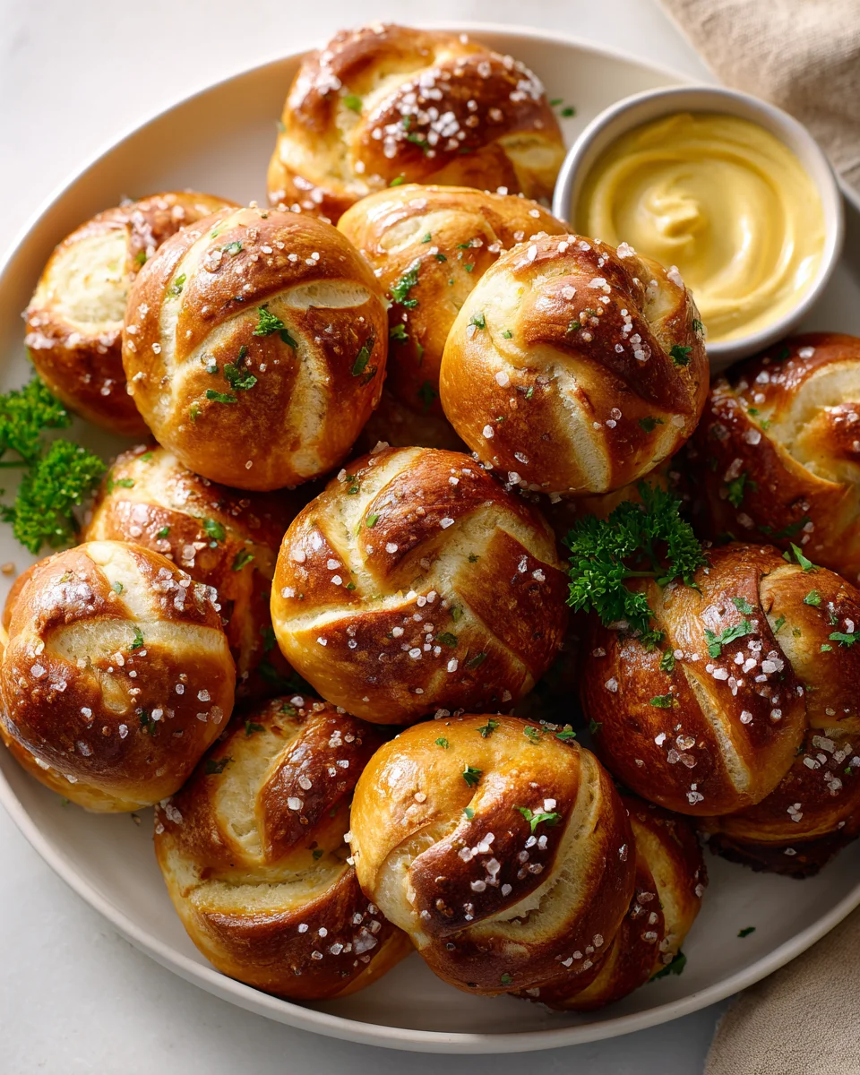Delicious Mini Soft Pretzel Knots Recipe You’ll Love!