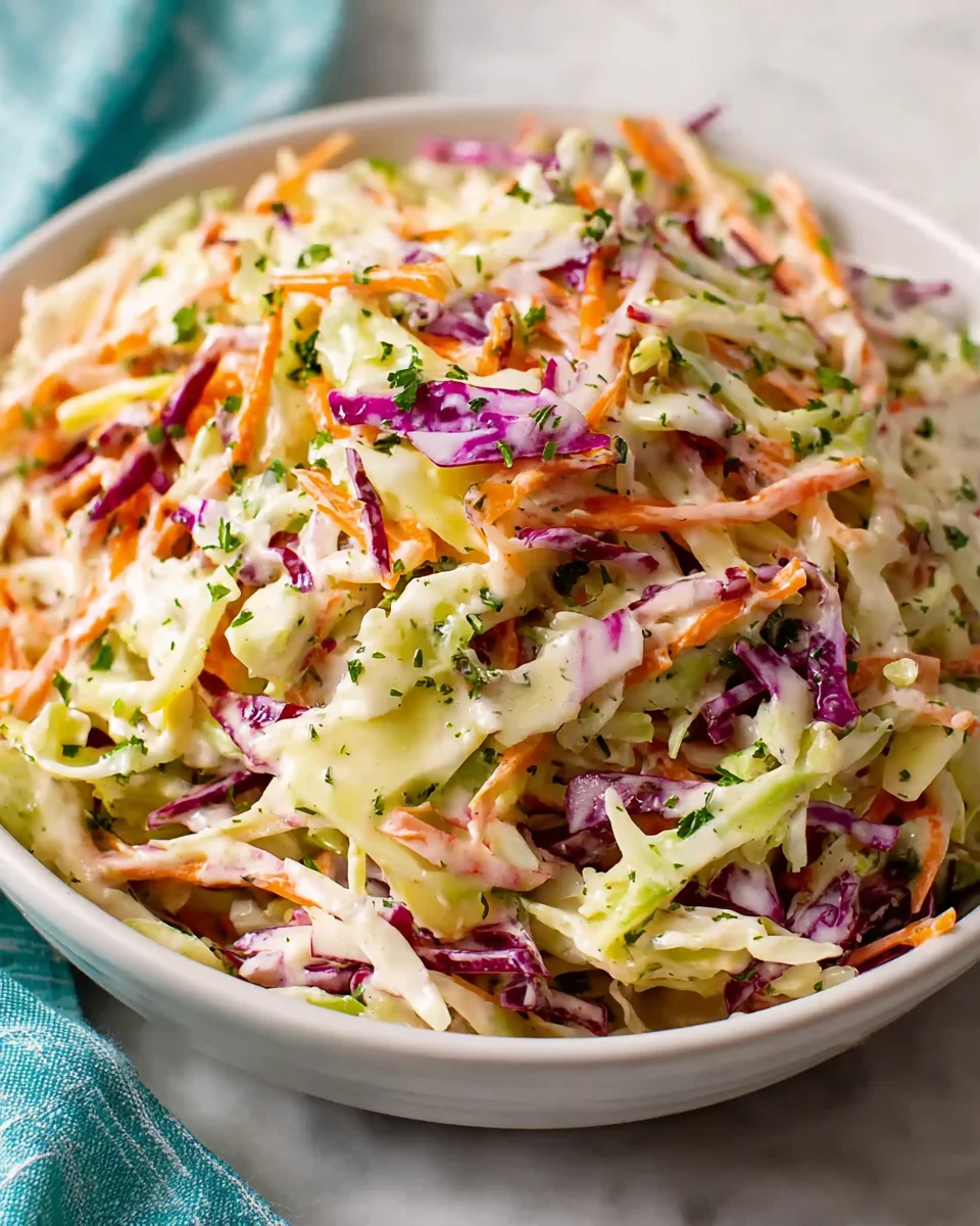 Tangy Coleslaw Dressing Recipe for Perfect Crunchy Slaw