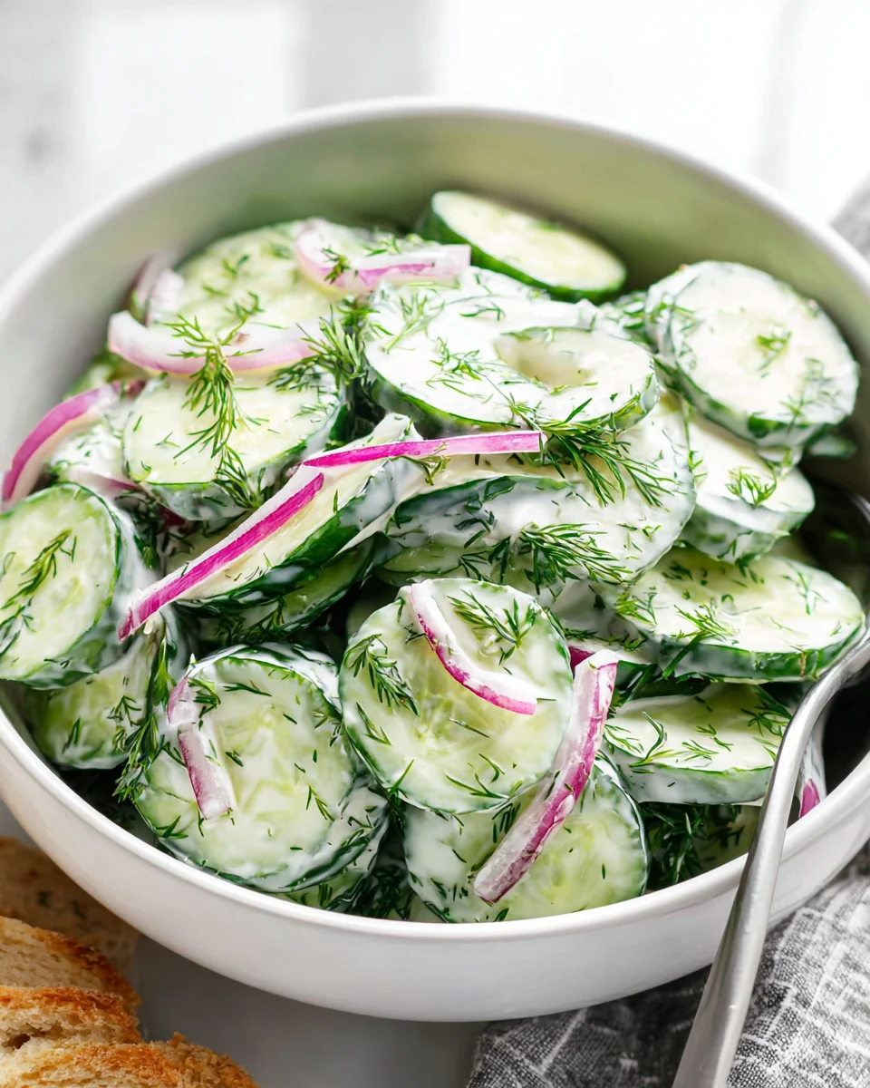 Refreshing Cucumber Dill Salad Recipe for Summer Delight