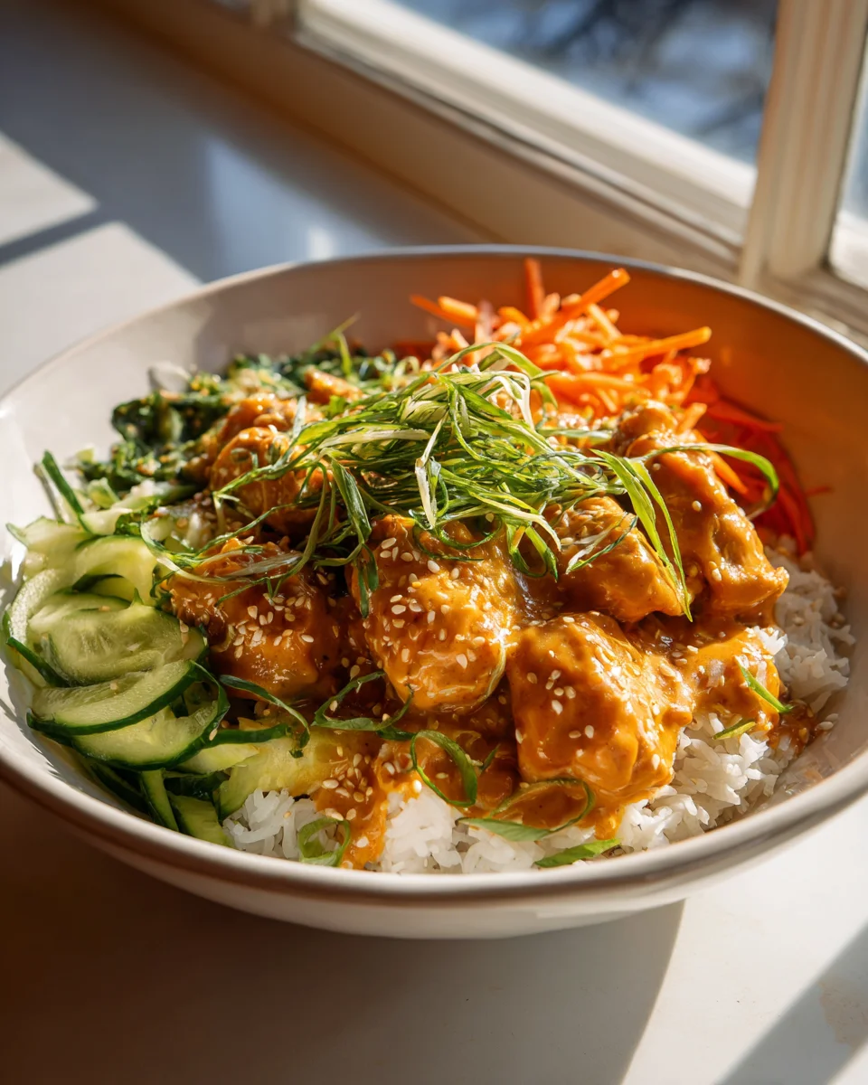 Irresistible Bang Bang Chicken Delight Bowl