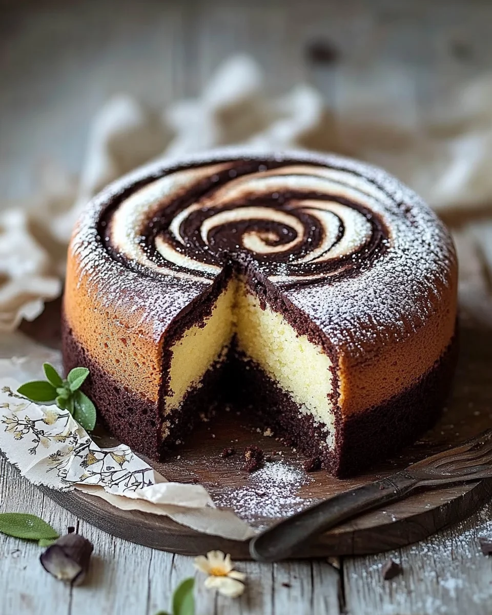 Cake Marbré Léger Recette Facile
