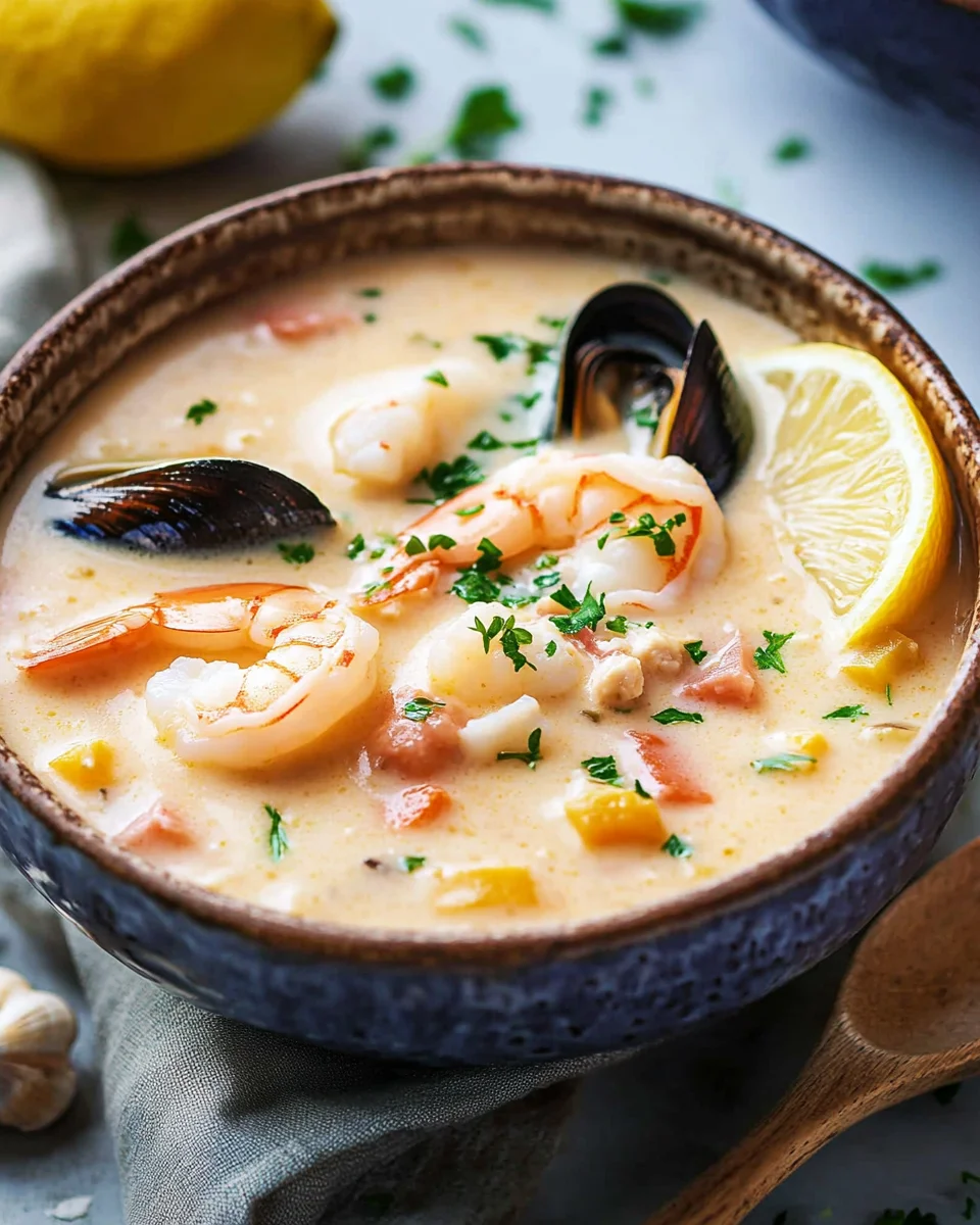 Chaudrée de Fruits de Mer