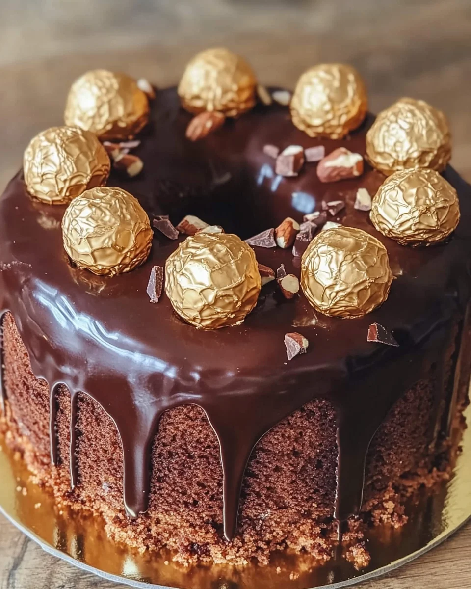 Gâteau Ferrero Rocher