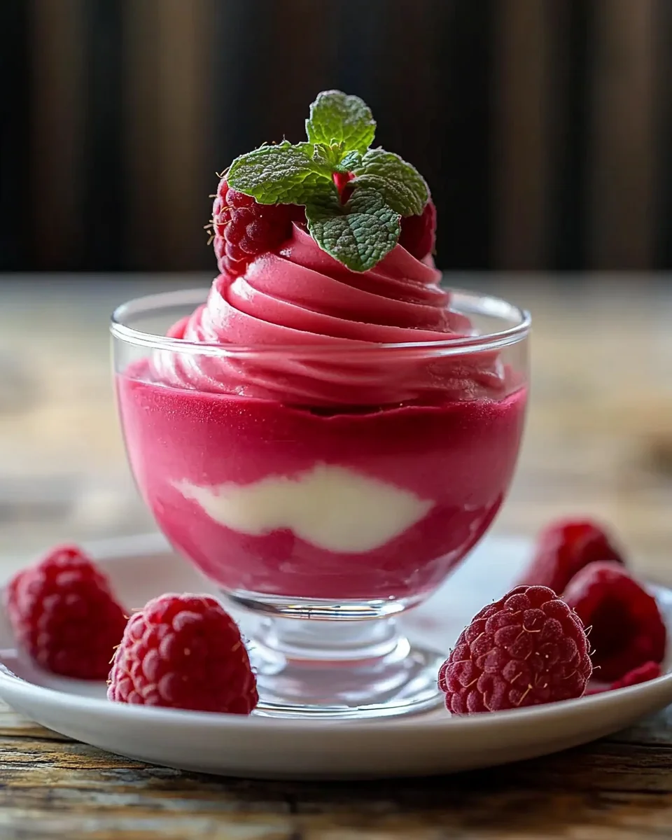 Mousse Framboise Verrine : Recette Facile et Rapide