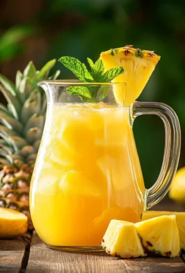 Punch Citron-Ananas Facile : la boisson rafraîchissante parfaite pour l'été