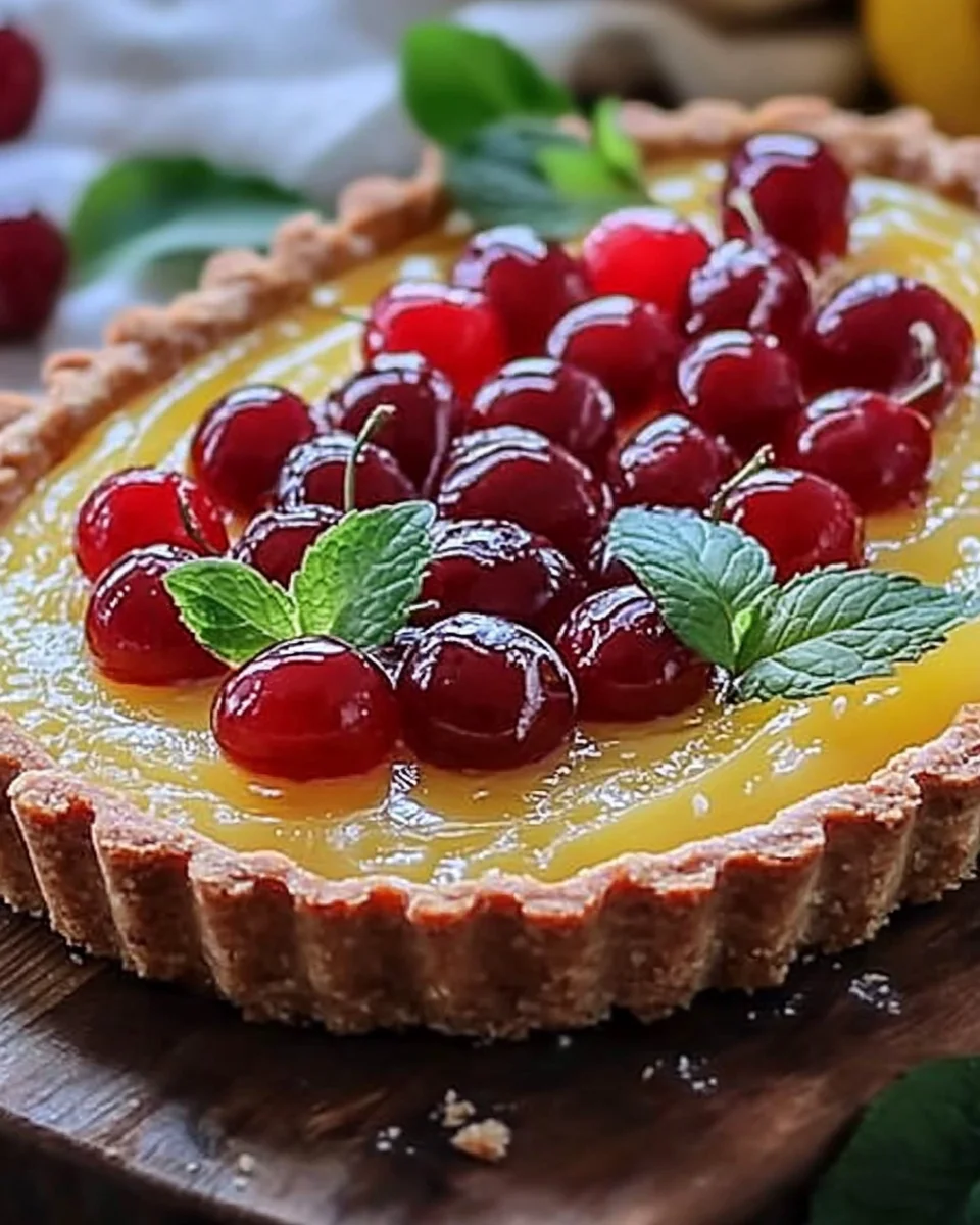 Tarte Citron Cerises