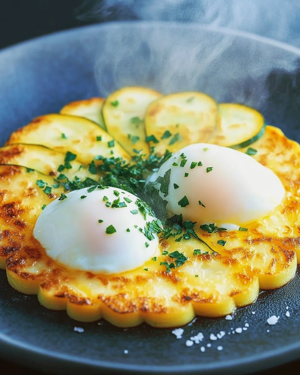 1 courgette et 2 œufs ! Ma grand-mère m’a transmis cette recette ! Depuis, je ne la prépare plus que comme ça !