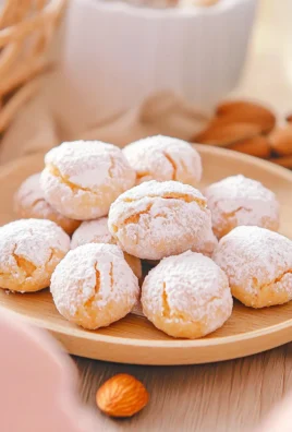 Amaretti biscuits italiens moelleux aux amandes