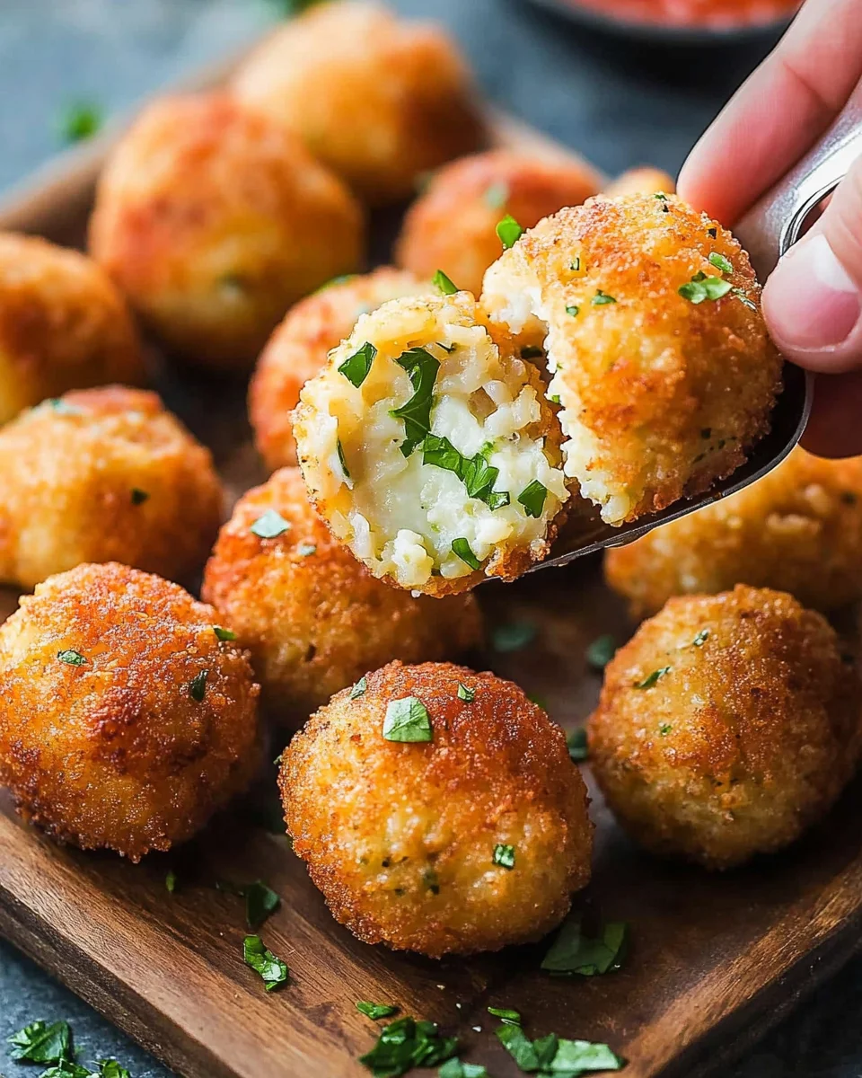 Arancini Maison : Boules de Riz Farcies à l'Italienne