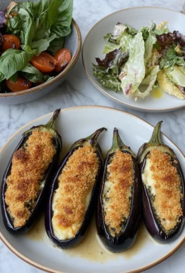 Aubergines Farcies à la Milanaise