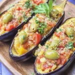 Aubergines à la Sarde farcies
