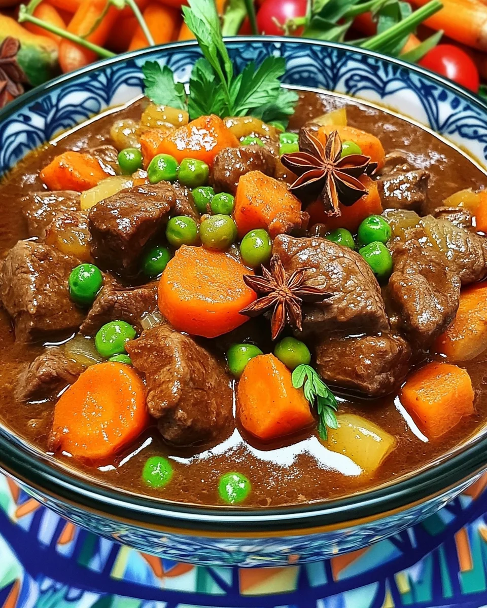 Bœuf mijoté aux carottes et à l’anis étoilé : un plat généreux, parfumé et réconfortant image 2