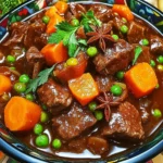 Bœuf mijoté aux carottes et à l’anis étoilé : un plat généreux, parfumé et réconfortant