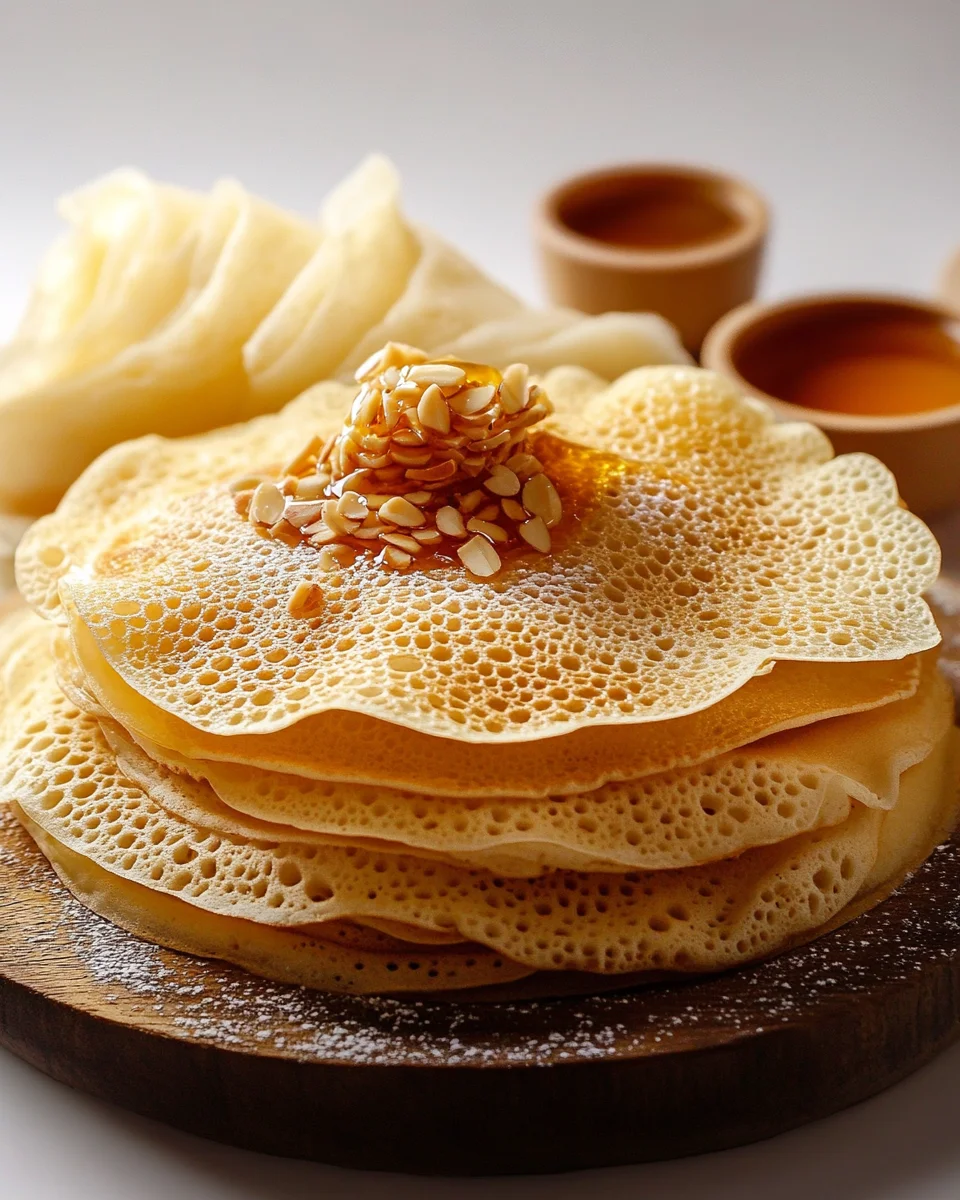 Baghrir, crêpes mille trous