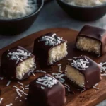 Barres Chocolat-Coco Sans Sucre et Très Faibles en Glucides