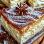 Barres de Cheesecake au Sucre et à la Cannelle