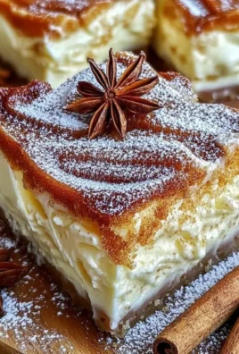 Barres de Cheesecake au Sucre et à la Cannelle