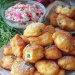 Beignets au fromage végétal