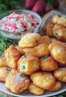 Beignets au fromage végétal