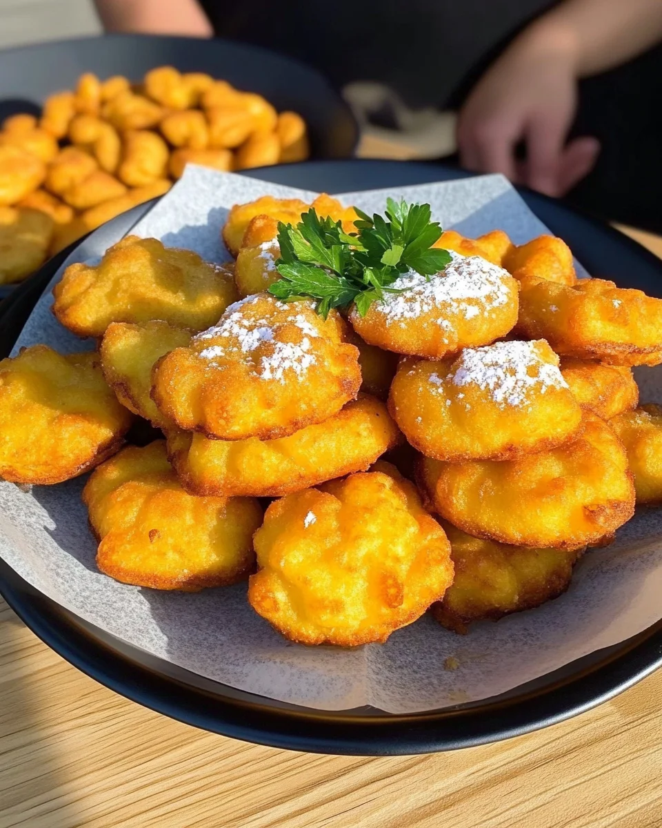 Beignets de maïs croustillants