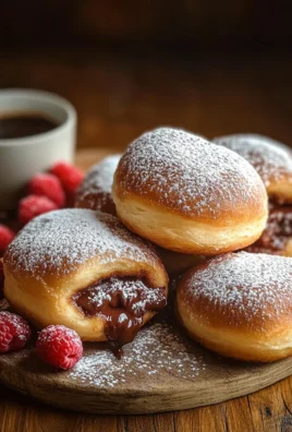 Beignets Fourrés au Nutella