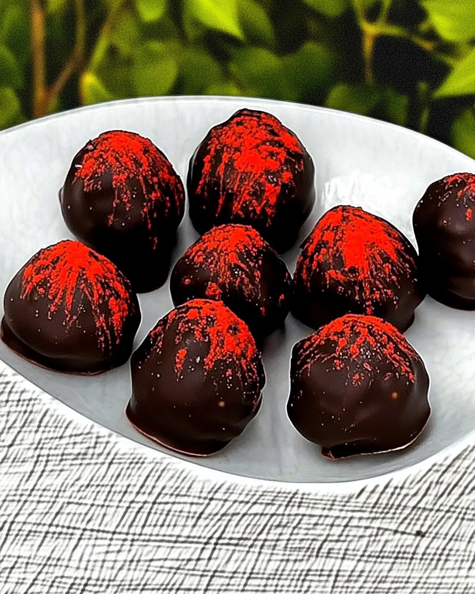Bonbons de framboises enrobées de chocolat — 3 ingrédients image 2