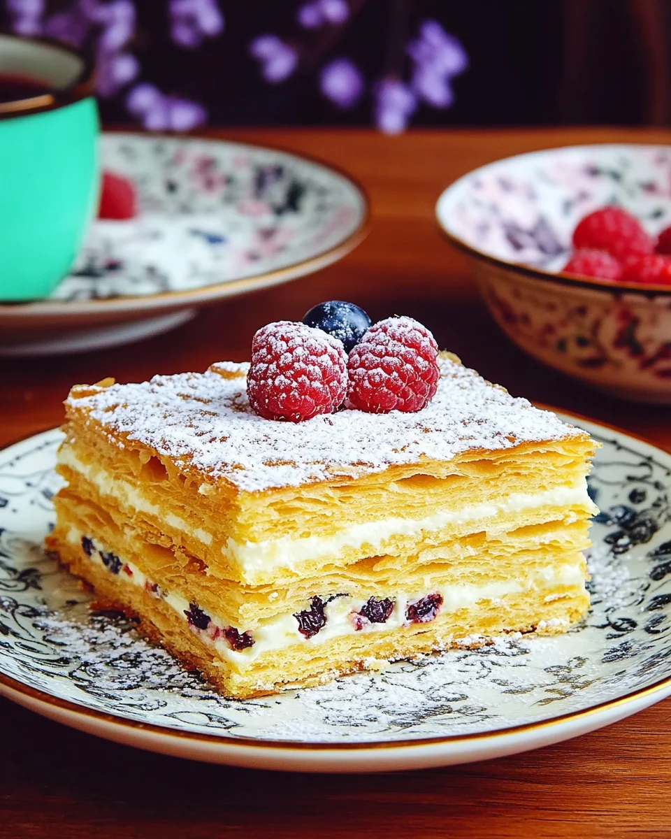 Bouchées mille-feuilles