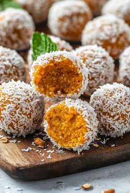 Boules Énergétiques au Gâteau aux Carottes Sans Cuisson