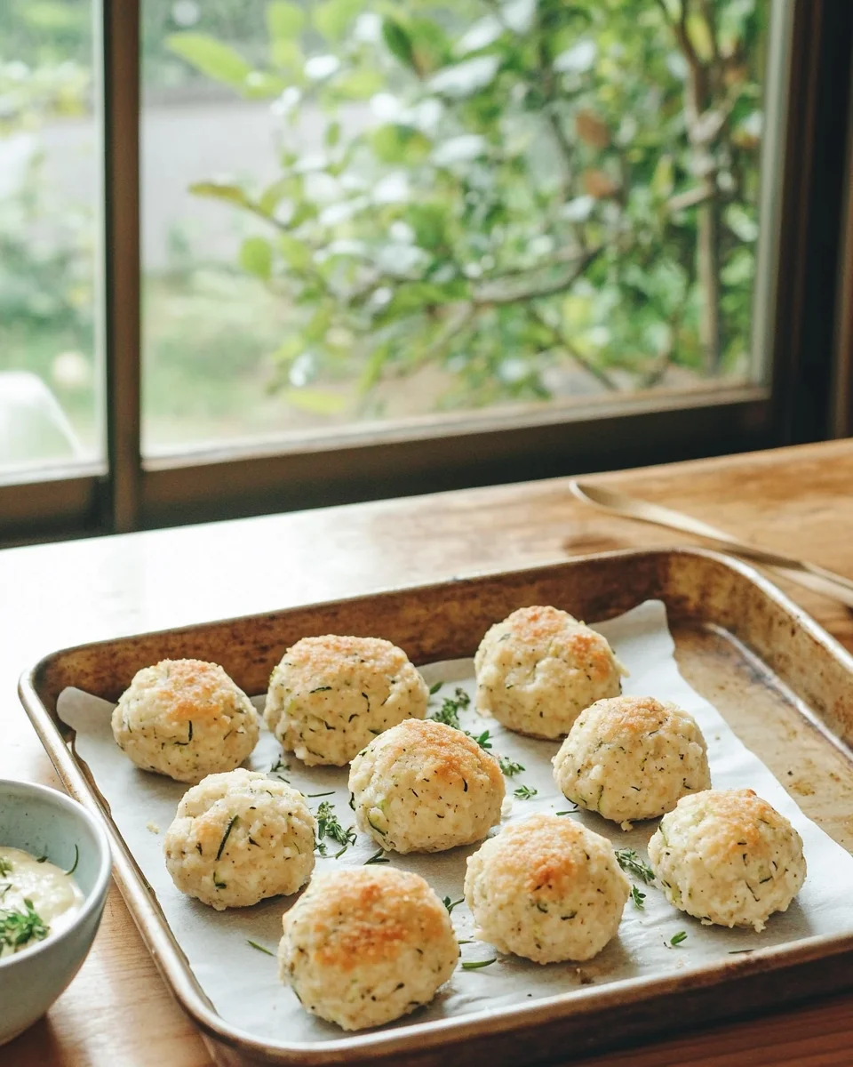 Boulettes de Courgettes au Four : Une Recette Croustillante et Healthy image 2