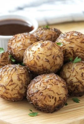 Boulettes de pommes de terre croustillantes : une recette irrésistiblement croquante et délicieuse
