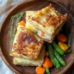 Bricks à l’Écrasé de Pommes de Terre et Petits Légumes