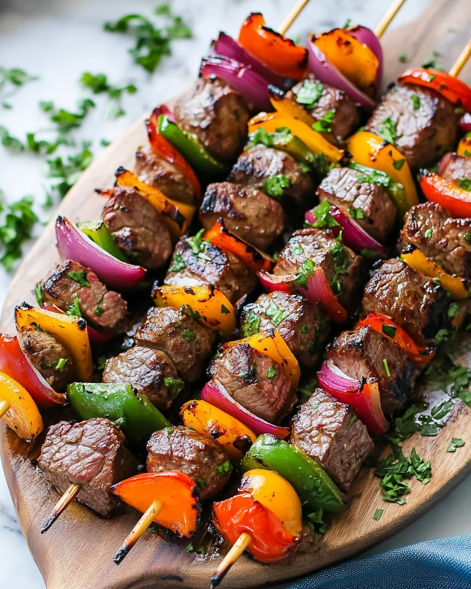 Brochettes de Steak