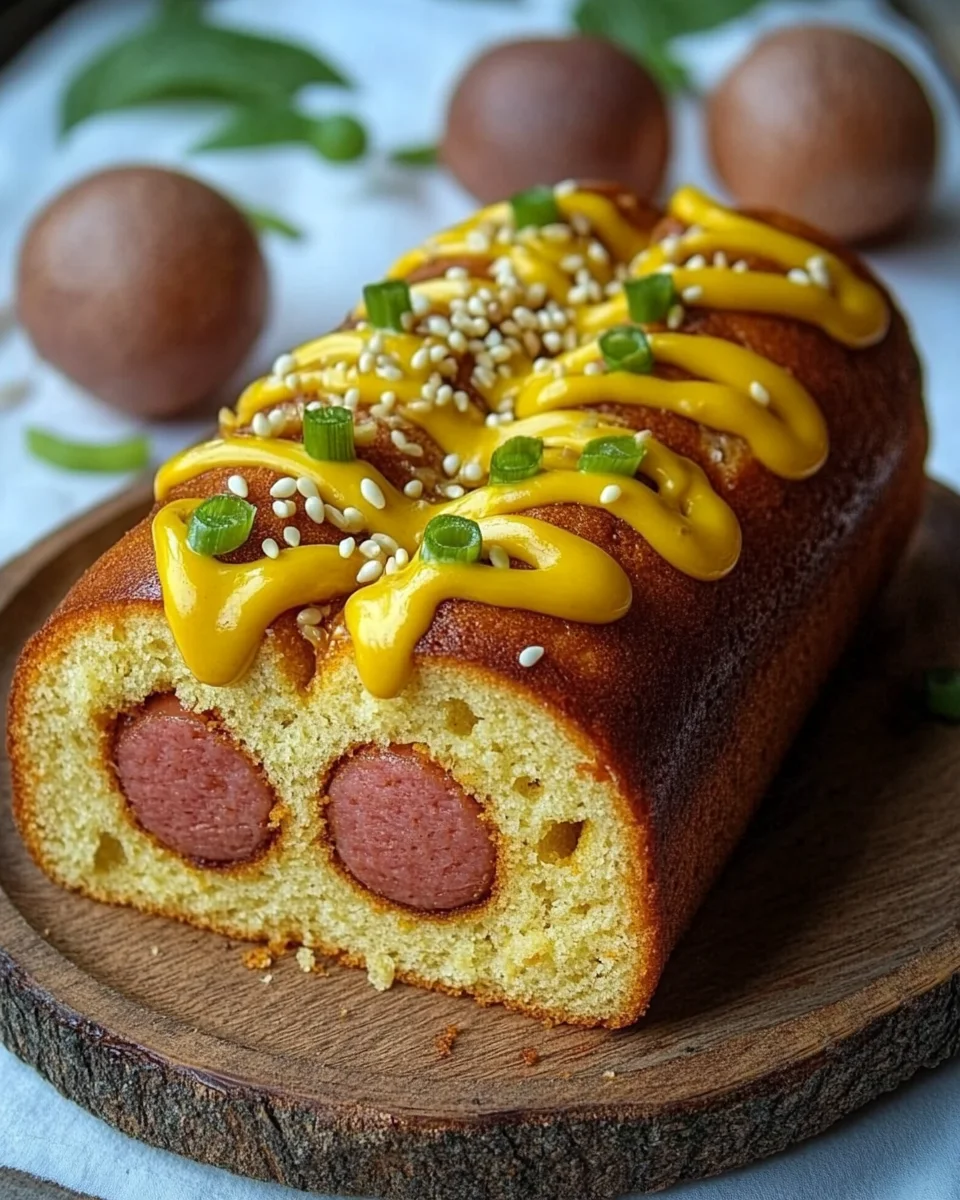 Cake Hot-Dog à la Moutarde à la Bière