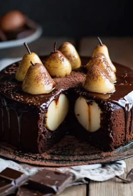 Cake poires chocolat