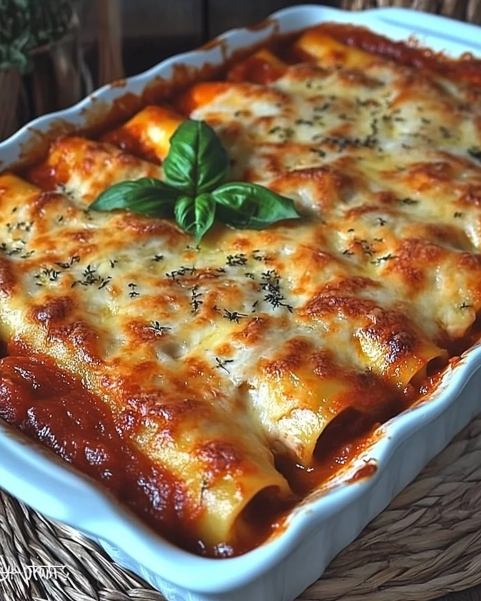 Cannelloni à la viande hachée facile
